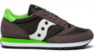 Кроссовки мужские демисезонные Saucony JAZZ ORIGINAL 2044-619s р.43 серые с салатовым