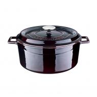 Кастрюля Lava® 6,71 л баклажан LV Y TC 28 K2 Premium