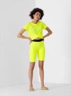 Велосипедки 4F D4Z21-LEG252-45S р. M жовтий