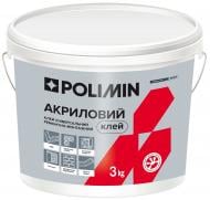 Клей акриловый Polimin универсальный ремонтно-монтажный 3 кг
