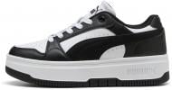 Кроссовки женские Puma Rebound Femme Low 40259202 р.35,5 белые с черным