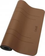 Килимок для йоги Casall Esterilla Yoga Mat Grip&Cushion III 5mm 183 х 61 х 0,5 см коричневий