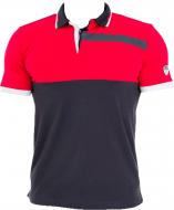 Поло EA7 JERSEY_POLO_SHIRT 3GPF80-PJ20Z-1578 р.2XL синий с красным