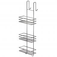 Полиця для ванної 3-ярусна хром