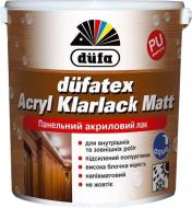 Лак панельний Düfatex Acryl Klarlack Matt Dufa глубокий мат прозрачный 0,75 л