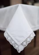 Скатерть 403-17/00 110x140 см белый Эдельвика