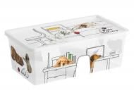 Ящик для зберігання KIS 247177 Pets Collectoin XS 6 л різнокольоровий 120x340x190 мм