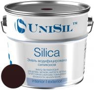 Эмаль UniSil пентафталевая Silica коричневый глянец 2,8 кг