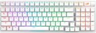 Клавиатура Asus ROG Strix Scope II 96key NX Snow USB-A/WL/BT EN RGB (90MP037A-BKUA30) white