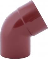 Коліно труби PROFiL 60° 75 мм червоний