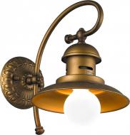 Бра Altalusse 1x40 Вт E14 античное золото INL-6091W-01