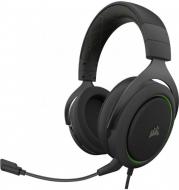 Наушники Corsair HS50 Pro Stereo Gaming Headset black/green (CA-9011216-EU)