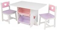 Стол детский Kidkraft Star Table & Chair Set с ящиками и стульями 26913