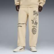 Брюки Puma Swish N' Ink Sweatpants Fl 63465601 р. S бежевый