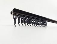 Карниз Karniz plus AL-1 одинарний 300 см чорний 1 шт.