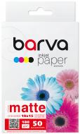 Фотобумага матовая Barva 180 г/м2 10x15 см 50 лист. Original (IP-A180-254)