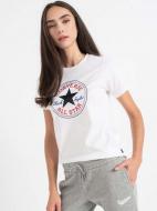 Футболка Converse Chuck Patch Classic Tee 10022560-102 р.XS білий
