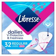 Прокладки щоденні Libresse Regular ароматизовані 32 шт.