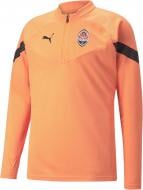 Джемпер Puma FCSD TRAINING 1/4 ZIP TOP 76723105 р.S оранжевый