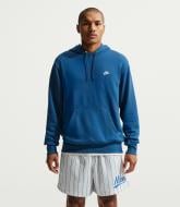 Джемпер Nike M NK CLUB FT PO HOODIE FN3866-476 р.2XL блакитний
