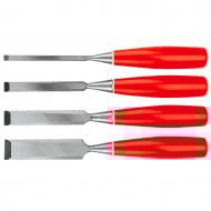 Набір стамесок Top Tools 6-24 мм 4 шт. 09A322 Набір стамесок Top Tools 6-24 мм 4 шт. 09A322