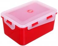 Контейнер Алеана Фиеста 2.5 л прямоугольный красный