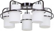 Люстра потолочная Accento lighting Normandia ALPL-PL17108-5 5x60 Вт E27 венге