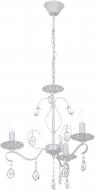 Люстра стельова Accento lighting Louvre ALPL-PL39202-3 3x40 Вт E14 білий