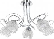 Люстра стельова Accento lighting Marseille ALPL-PL39206-5 5x40 Вт E14 хром