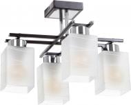 Люстра стельова Accento lighting Antibes ALPL-PL13921-4 4x40 Вт E27 венге