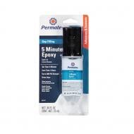 Клей эпоксидный Permatex 5 Minute Gel Epoxy Двокомпонентний епоксидний клей-гель 25 мл прозрачный 25 мл 30 г