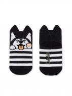 Носки унисекс Conte-Kids TIP-TOP 17С-59СП 554 р.22 черный с белым