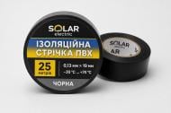 Изолента Solar ПВХ 19 мм 0,13 мм 25 м черный