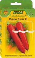 Насіння Sedos морква Анета F1 на стрічці 5 м (4820150460457)