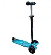 Самокат X-Treme KS-209W (133906) черно-голубой