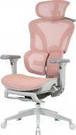 Кресло офисное OfficePro Elite OC950GLP Gray/Light Pink серый/светло-розовый