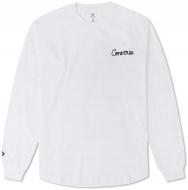 Футболка Converse CHAIN STITCH LS RAGLAN TEE 10024585-102 р.M белый