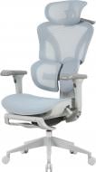 Кресло офисное OfficePro OC950GLB Gray/Light Blue серый/светло-голубой