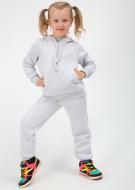 Штаны для девочек Roksana №0044/33004 р.122 светло-серый