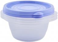 Набор контейнеров для пищевых продуктов Алеана Омега 3 шт. 450 мл