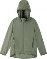 Куртка унисекс Reima Turvaisa р.122 темно-зеленый 5100193A-8920