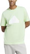 Футболка Adidas Future Icons Badge of Sport IZ1625 р.M зеленый