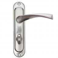 Ручка на планке ASTEX АТ-Cornu A62-WC BN санузловой 62 мм никель