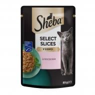 Корм Sheba Selection in Sauce з лососем у соусі 85 г