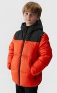 Пуховик для мальчиков 4F DOWN JACKET M274 4FJAW23TDJAM274-62S оранжевый