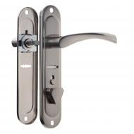 Ручка на планке ASTEX AT-Cornu S42-L сувальдный 42 мм никель