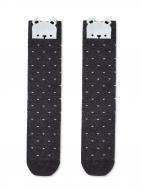 Гольфы детские для девочек Conte-Kids TIP-TOP (мордашки) 19С-141СП 053 р.20 темно-серый