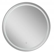 Зеркало со встроенной подсветкой ScandiSPA INGRID Z-800х800 бетон матовый LED touch control