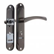 Ручка на планке ASTEX AT-Cornu S77АВ на входные и межкомнатные двери цилиндровый 77 мм бронза Ручка на планке ASTEX AT-Cornu S77АВ на входные и межкомнатные двери цилиндровый 77 мм бронза