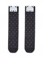 Гольфы детские для девочек Conte-Kids TIP-TOP (мордашки) 19С-141СП 053 р.22 темно-серый